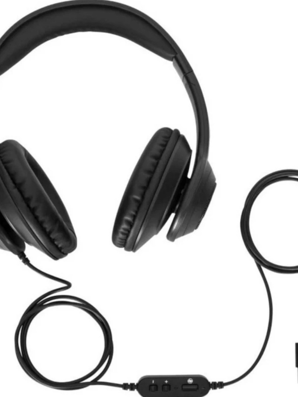 Targus AEH102 USB Wired Stereo Headset Plug & Play Soft Ear Cups NIB